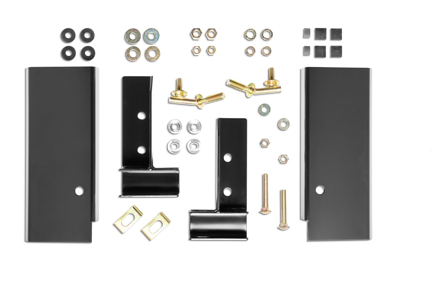 Hardware Kit Standard Black 17-22 Ford Superduty Aluminum Body Backrack