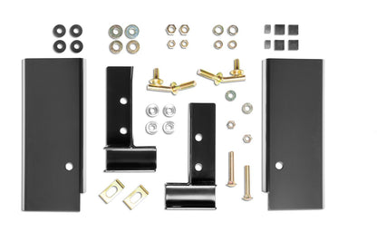 Hardware Kit Standard Black 17-22 Ford Superduty Aluminum Body Backrack