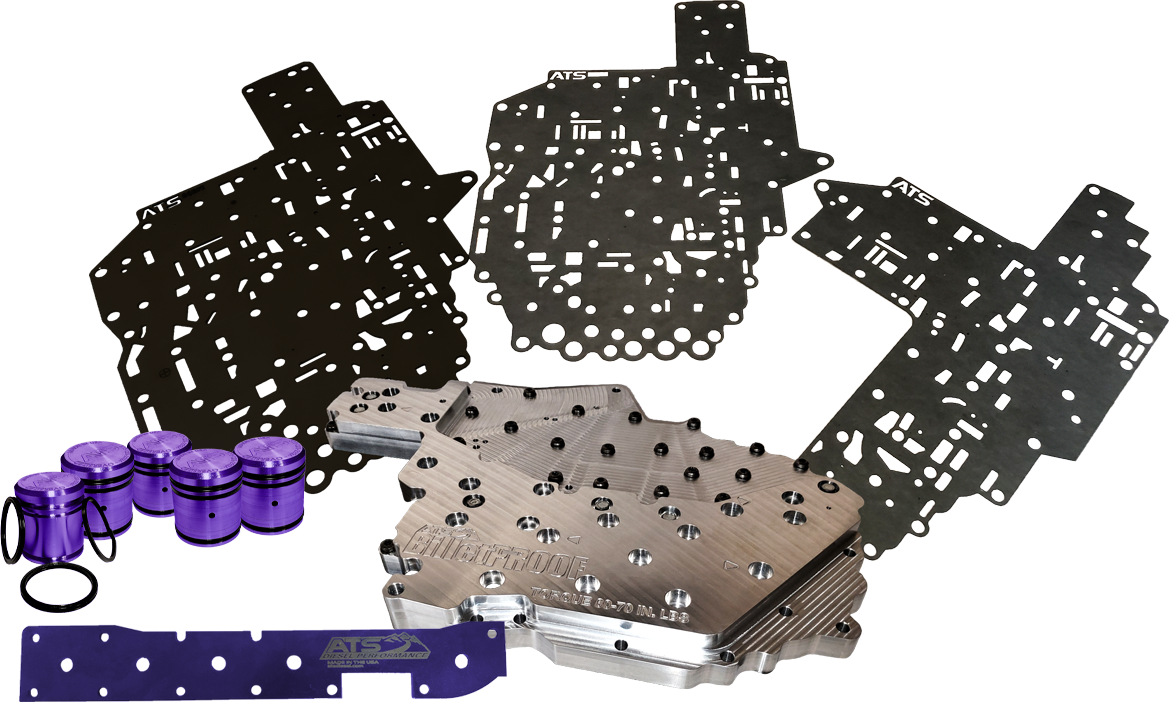 ATS 68RFE Billet Channel Plate Complete Kit 19-20 RAM 6.7L Cummins