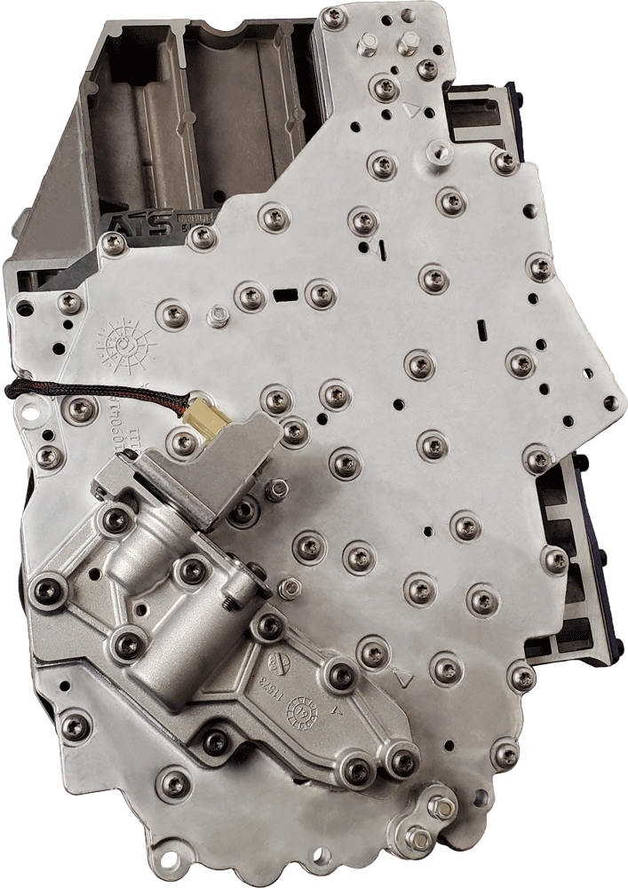 ATS 68RFE Performance Valve Body Assembly with Upgraded OEM Cast Channel Plate with Solenoid Pack - 12-18
