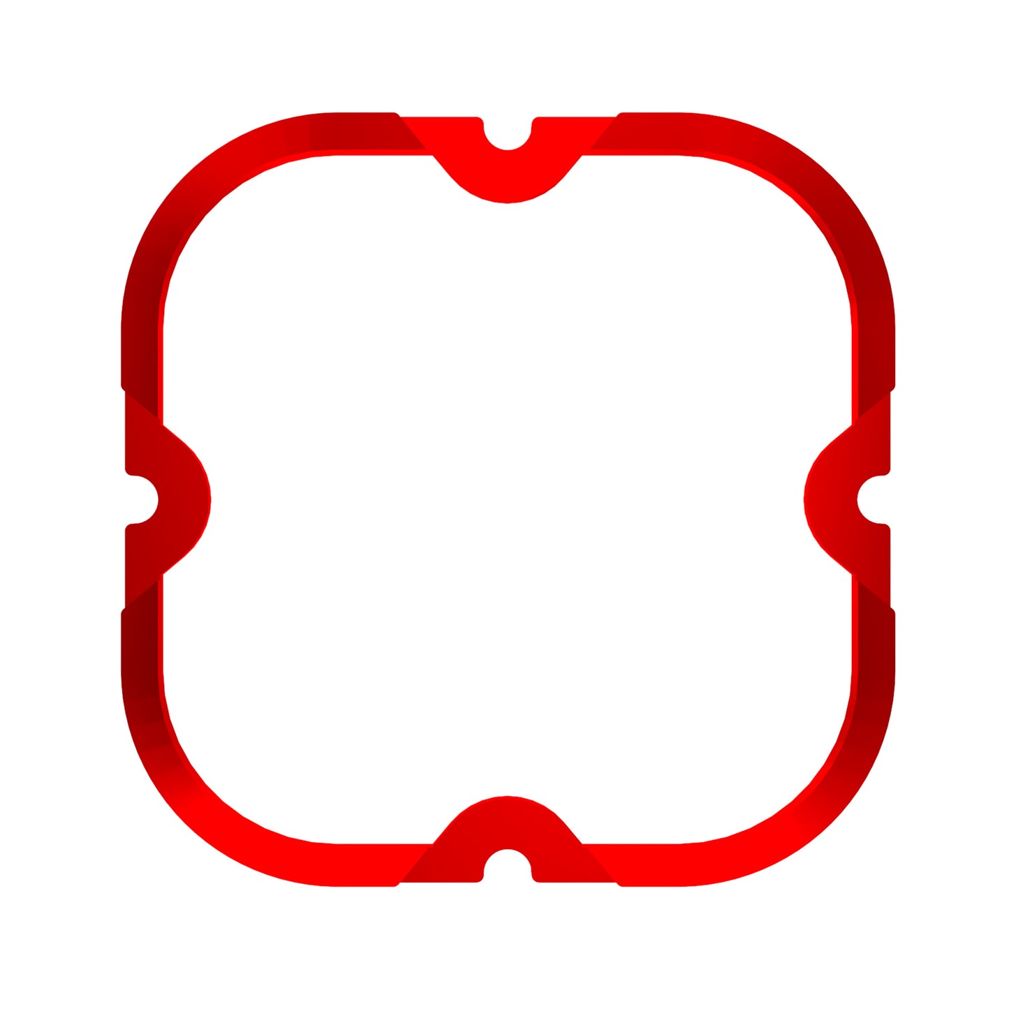 Bezel Ring KC Flex Era 4 Red 1Pc KC HiLiTES