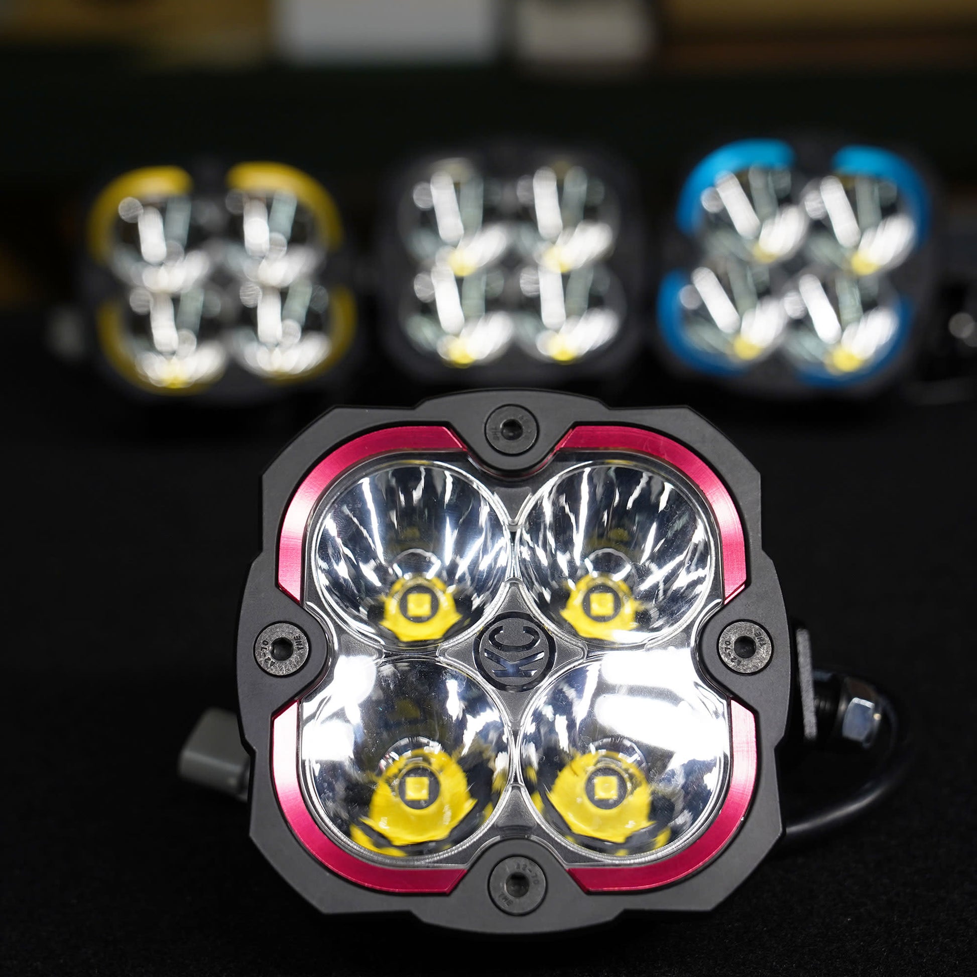 Bezel Ring KC Flex Era 4 Red 1Pc KC HiLiTES