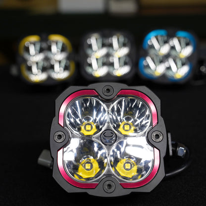 Bezel Ring KC Flex Era 4 Red 1Pc KC HiLiTES