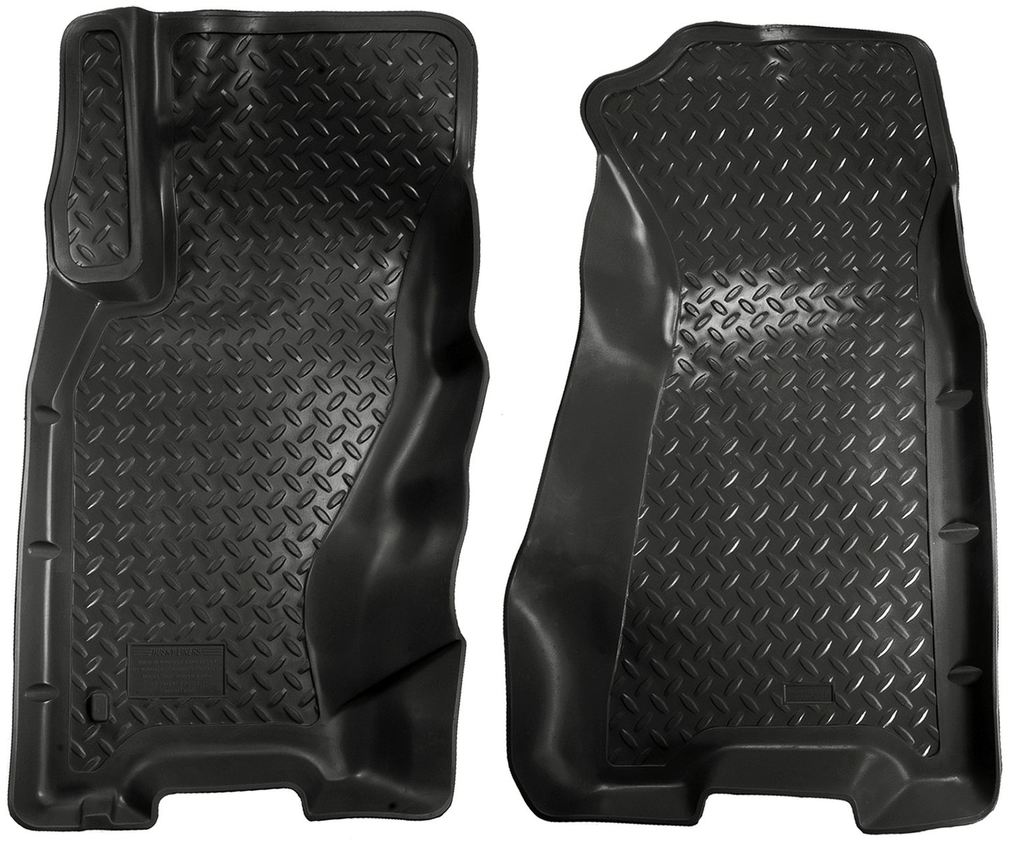 Classic Style Front Floor Liners For 1999-2004 Jeep Grand Cherokee Husky Liners