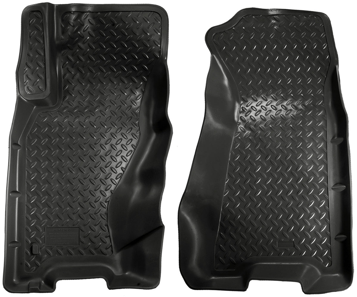 Classic Style Front Floor Liners For 1999-2004 Jeep Grand Cherokee Husky Liners