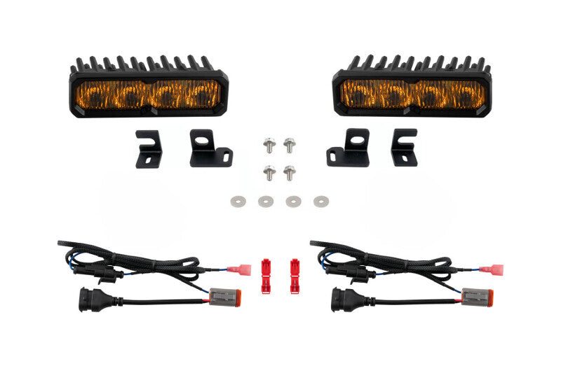 Diode Dynamics 24-26 Toyota SS6 Max LED Kit Yellow 3000K