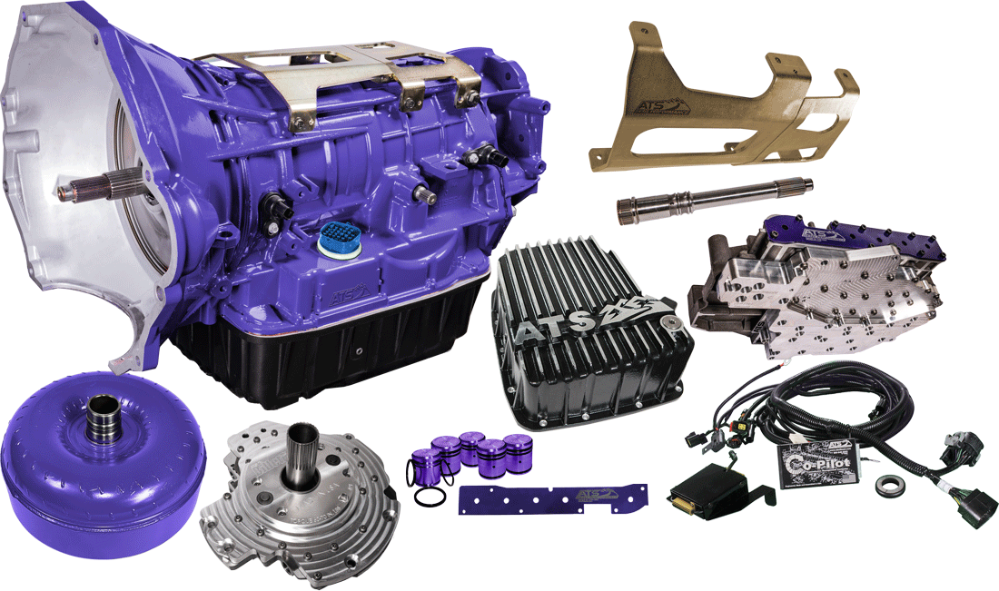 Stage 2 68RFE Transmission Package, 4WD, 19-24 RAM 6.7L Cummins ATS Diesel Performance