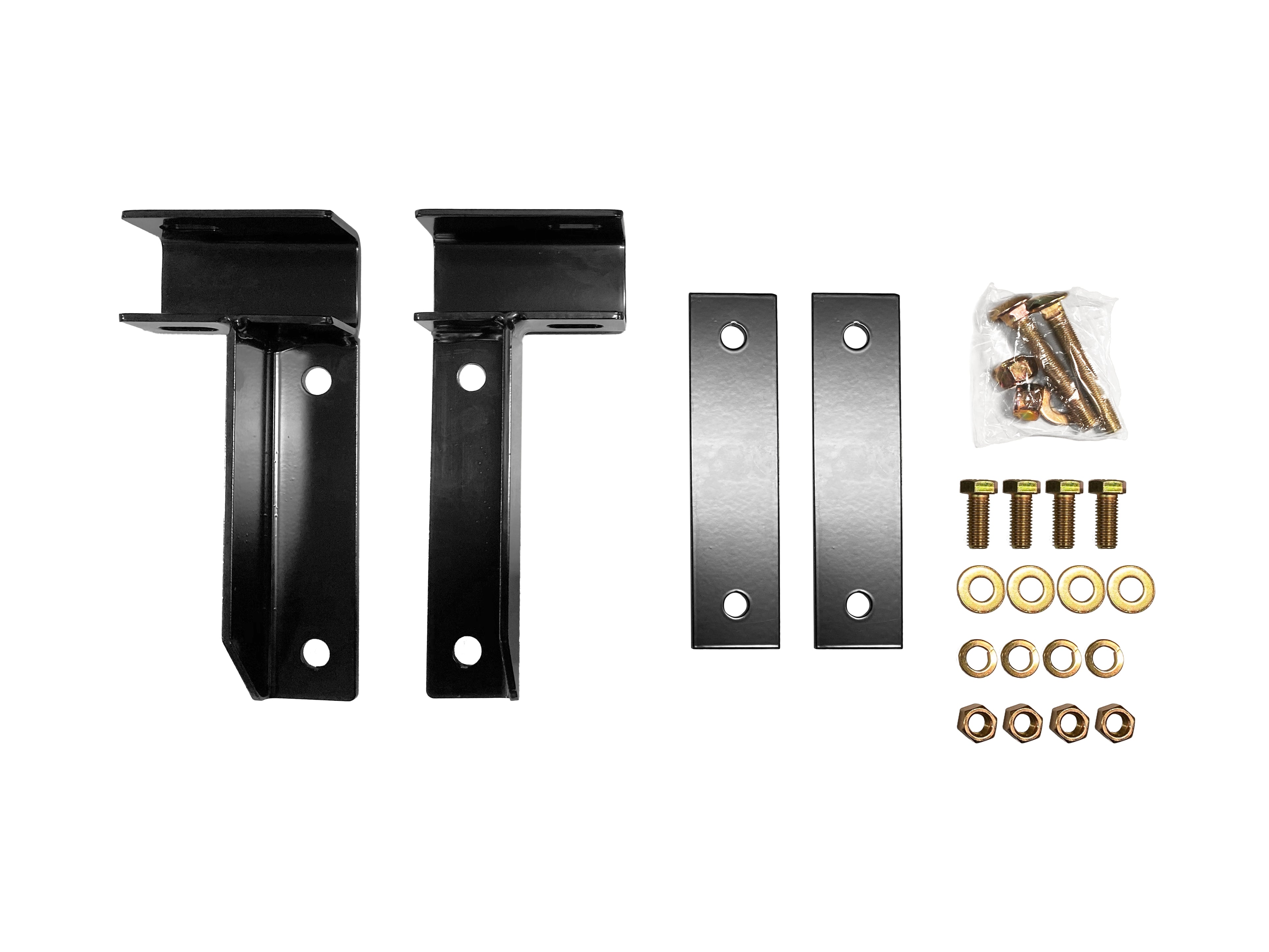 Utility Hardware Kit Drill and Bolt For Top of Utility Bed Black Backrack