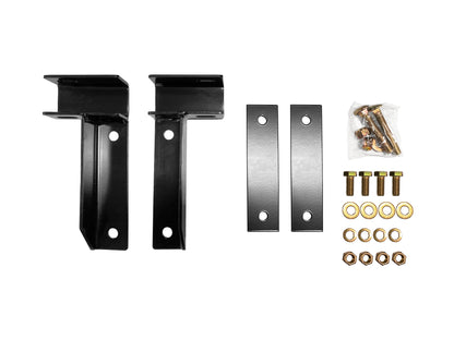 Utility Hardware Kit Drill and Bolt For Top of Utility Bed Black Backrack