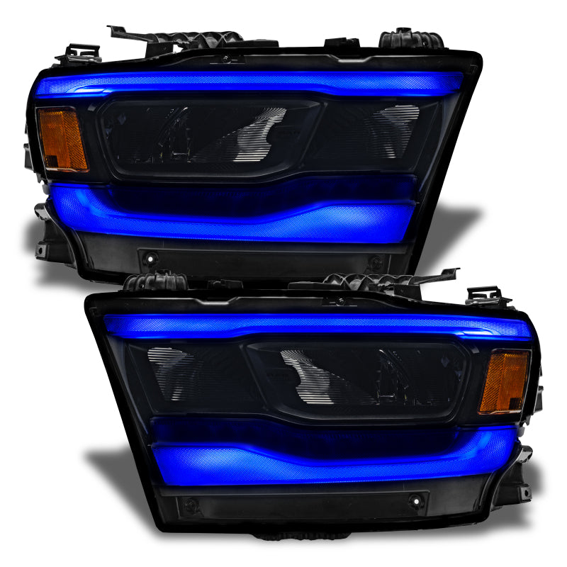 Oracle 19-21 RAM 1500 RGB+W Headlight DRL Kit Reflector LED - w/ BC1 Controller