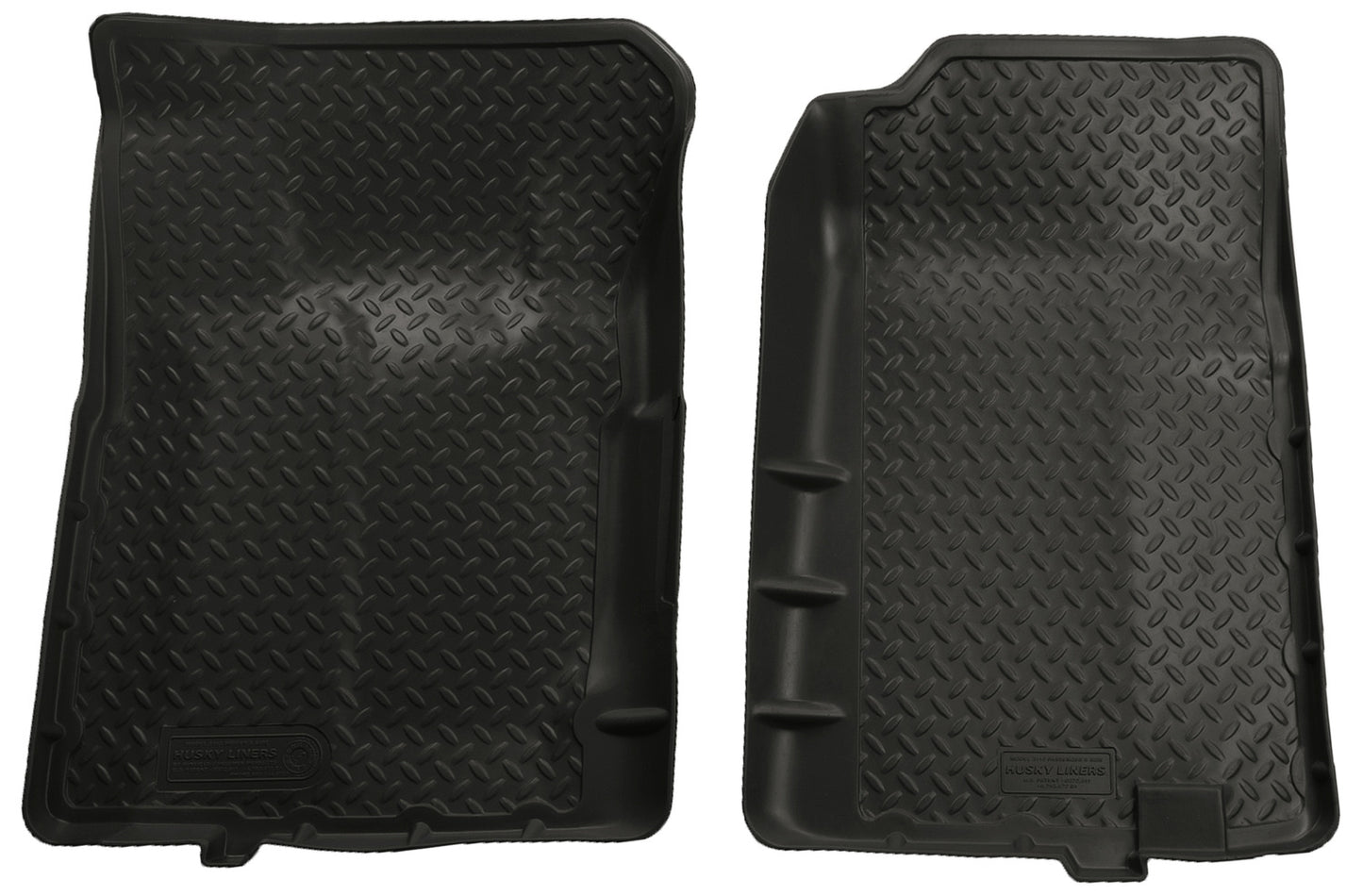 Classic Style Front Floor Liner Black Husky Liners