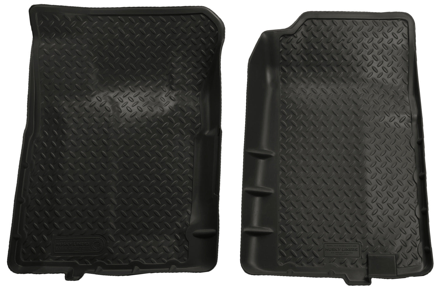 Classic Style Front Floor Liner Black Husky Liners