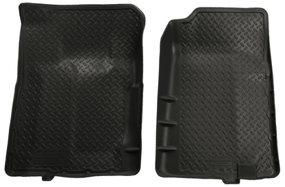 Classic Style Front Floor Liner Black Husky Liners