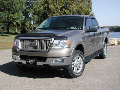 Vigilante Premium Hood Protector Smoke for 2004-2008 Ford F-150 2006-2008 Lincoln Mark LT (Behind Grille Install) Stampede