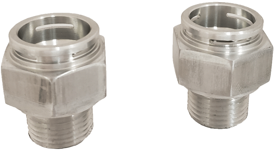 Cooler line fitting, Late Allison 2003-Present ATS Diesel Performance