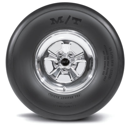 32.0/14.0R15 X5 PRO Bracket RAD Consistent performance designed for bracket racing. No tubes required.