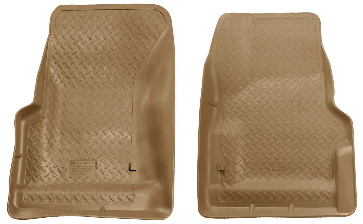 Classic Style Front Floor Liners For 1997-2006 Jeep Wrangler Husky Liners