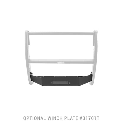 3100 Series StepGuard Winch Tray Kit Textured Black 2019-2021 Silverado 1500 2022-2022 Silverado 1500 LTD Go Rhino
