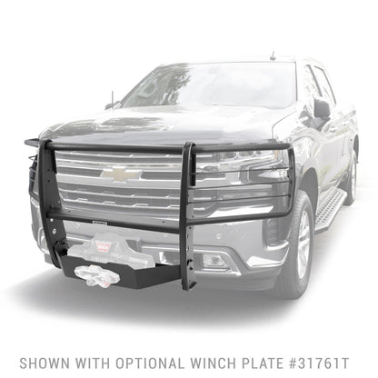 3100 Series StepGuard with Brush Guards Textured Black 2019-2021 Silverado 1500 2022-2022 Silverado 1500 LTD Go Rhino