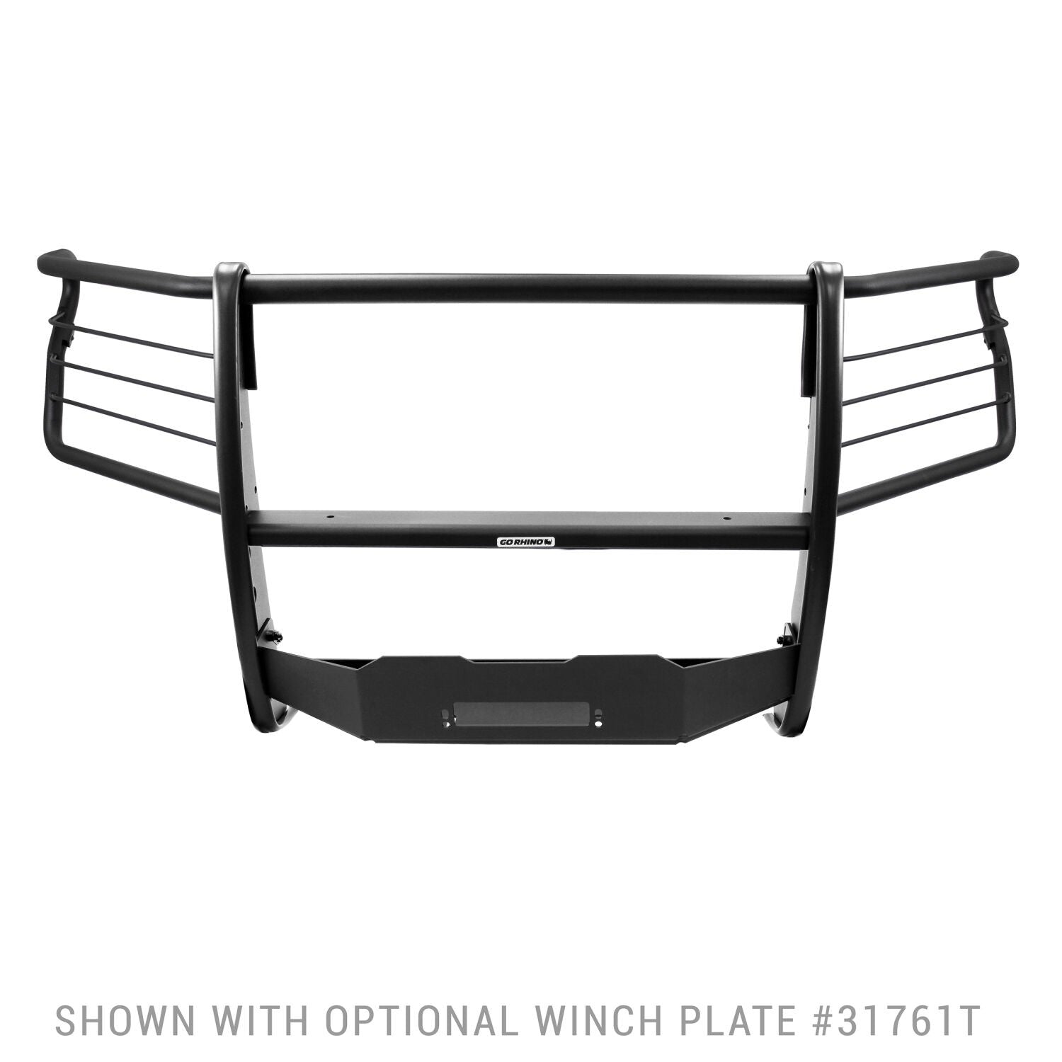 3100 Series StepGuard with Brush Guards Textured Black 2019-2021 Silverado 1500 2022-2022 Silverado 1500 LTD Go Rhino