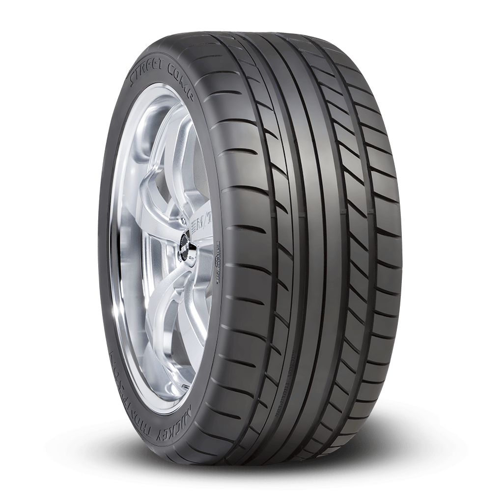 285/35R19 99Y Street Comp Asymmetric tread design. Aggressive steering response. UTQG 300 AA A.