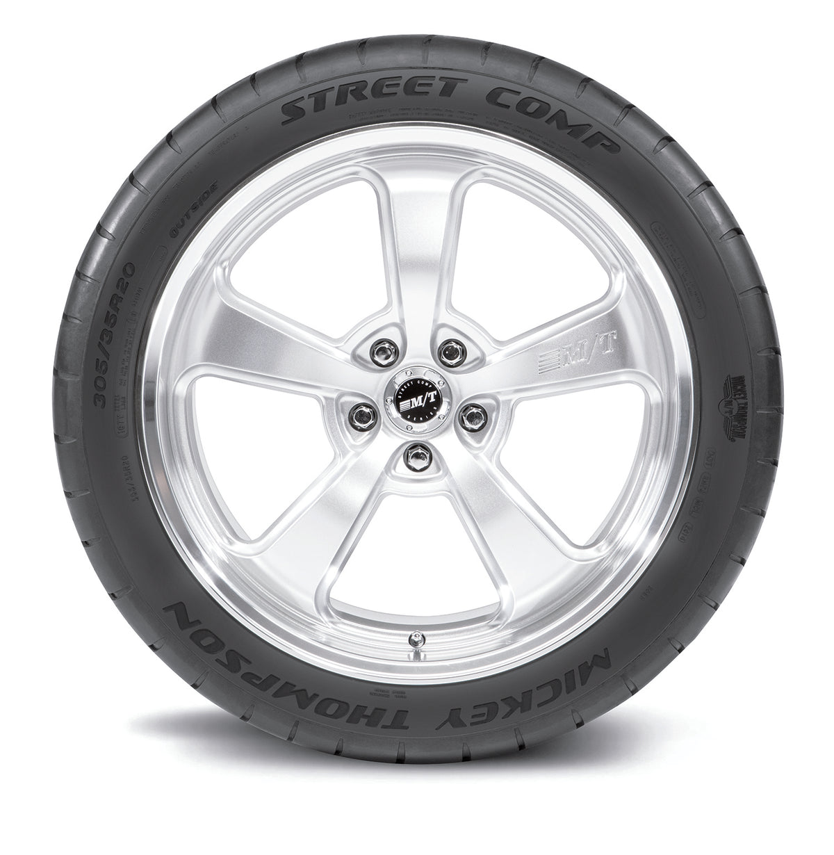 245/45R20 103Y Street Comp Asymmetric tread design. Aggressive steering response. UTQG 300 AA A.