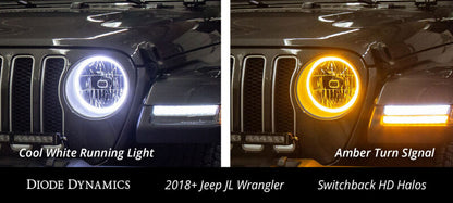 Diode Dynamics Halo Lights LED 120mm Switchback (Pair)