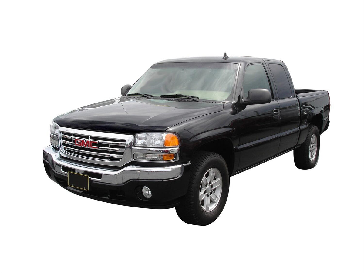 Aeroskin Hood Protector Flush Mount for 1999-2007 GMC Sierra 1500/Sierra 2500/Sierra 3500 Smoke AVS