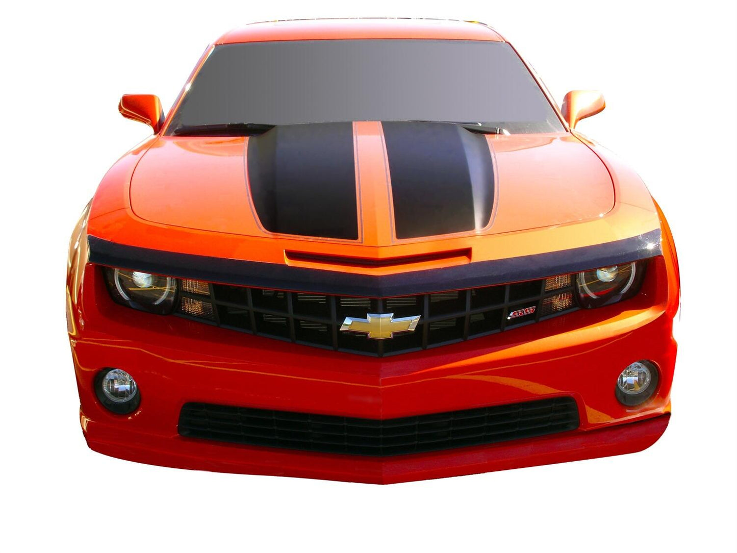 Aeroskin Hood Protector Flush Mount for 2010-2015 Chevrolet Camaro Smoke AVS