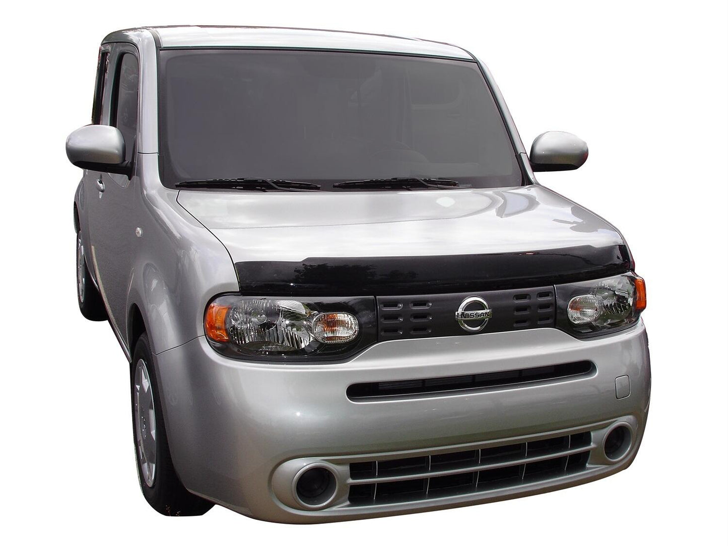 Aeroskin Hood Protector Flush Mount for 2009-2014 Nissan Cube Smoke AVS