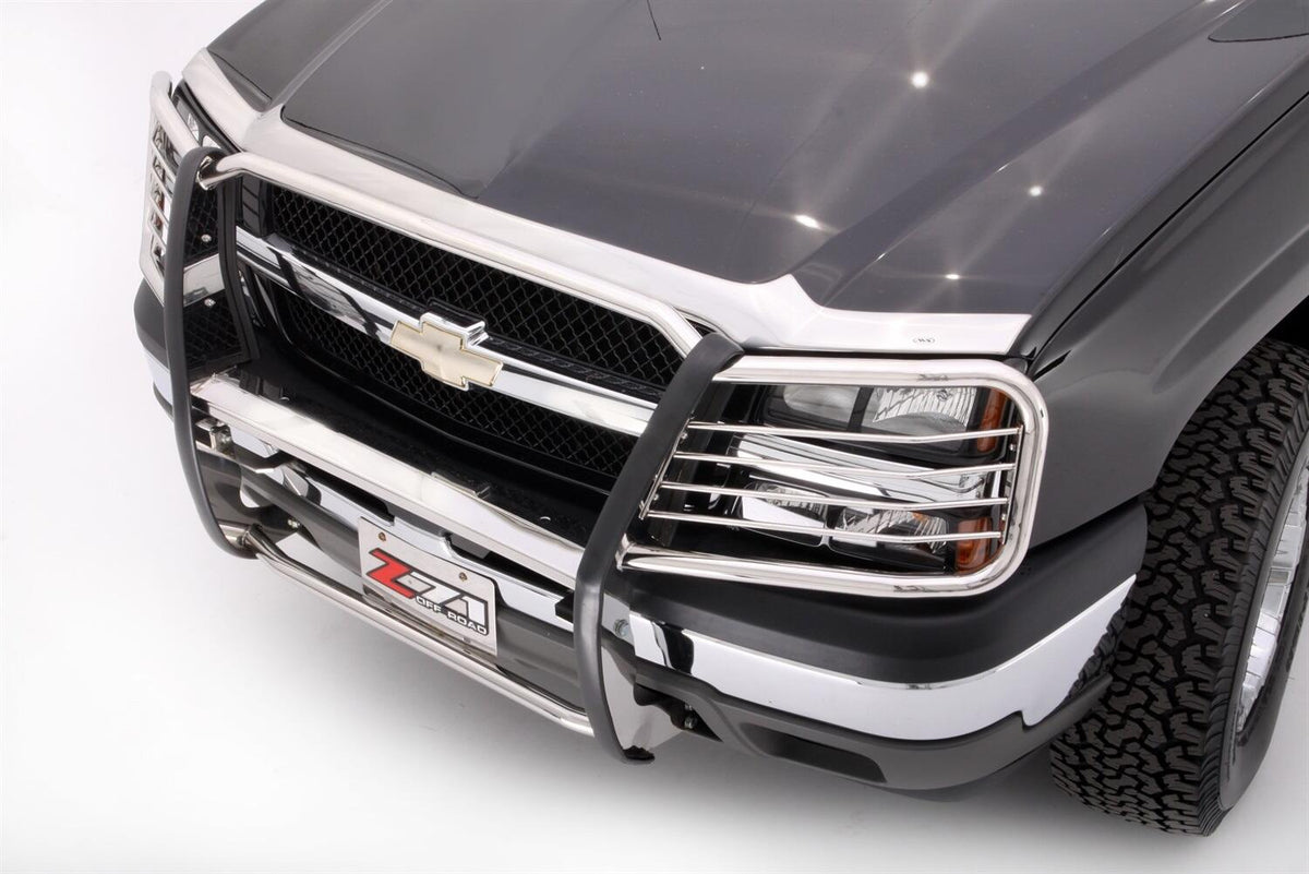 Aeroskin Hood Protector Flush Mount for 2003-2005 Silverado 1500/2500/3500 Smoke AVS