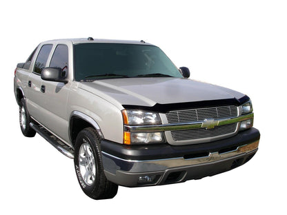 Aeroskin Hood Protector Flush Mount for 2003-2005 Silverado 1500/2500/3500 Smoke AVS