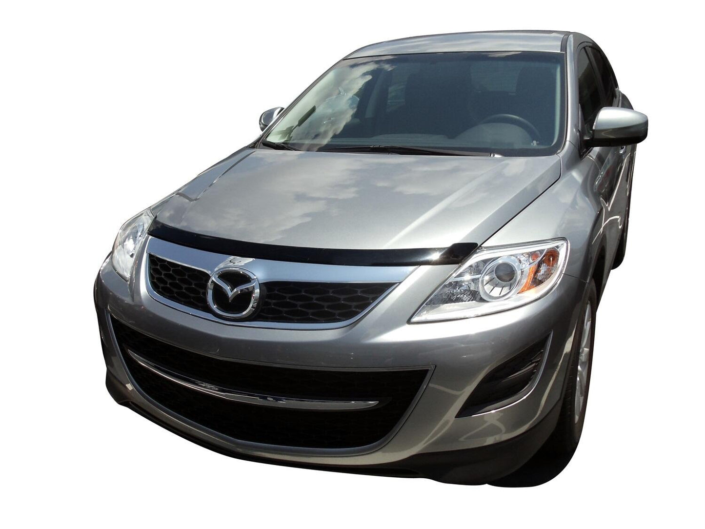 Aeroskin Hood Protector Flush Mount for 2010-2015 Mazda Cx-9 Smoke AVS
