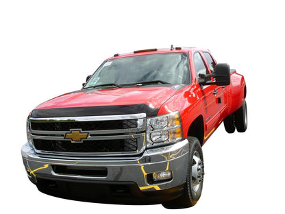 Aeroskin Hood Protector Flush Mount for 2011-2014 Silverado 2500/3500 Smoke AVS