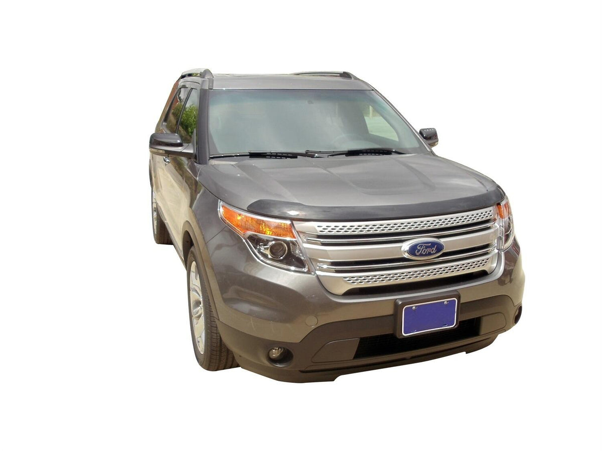Aeroskin Hood Protector Flush Mount for 2011-2015 Ford Explorer Smoke AVS
