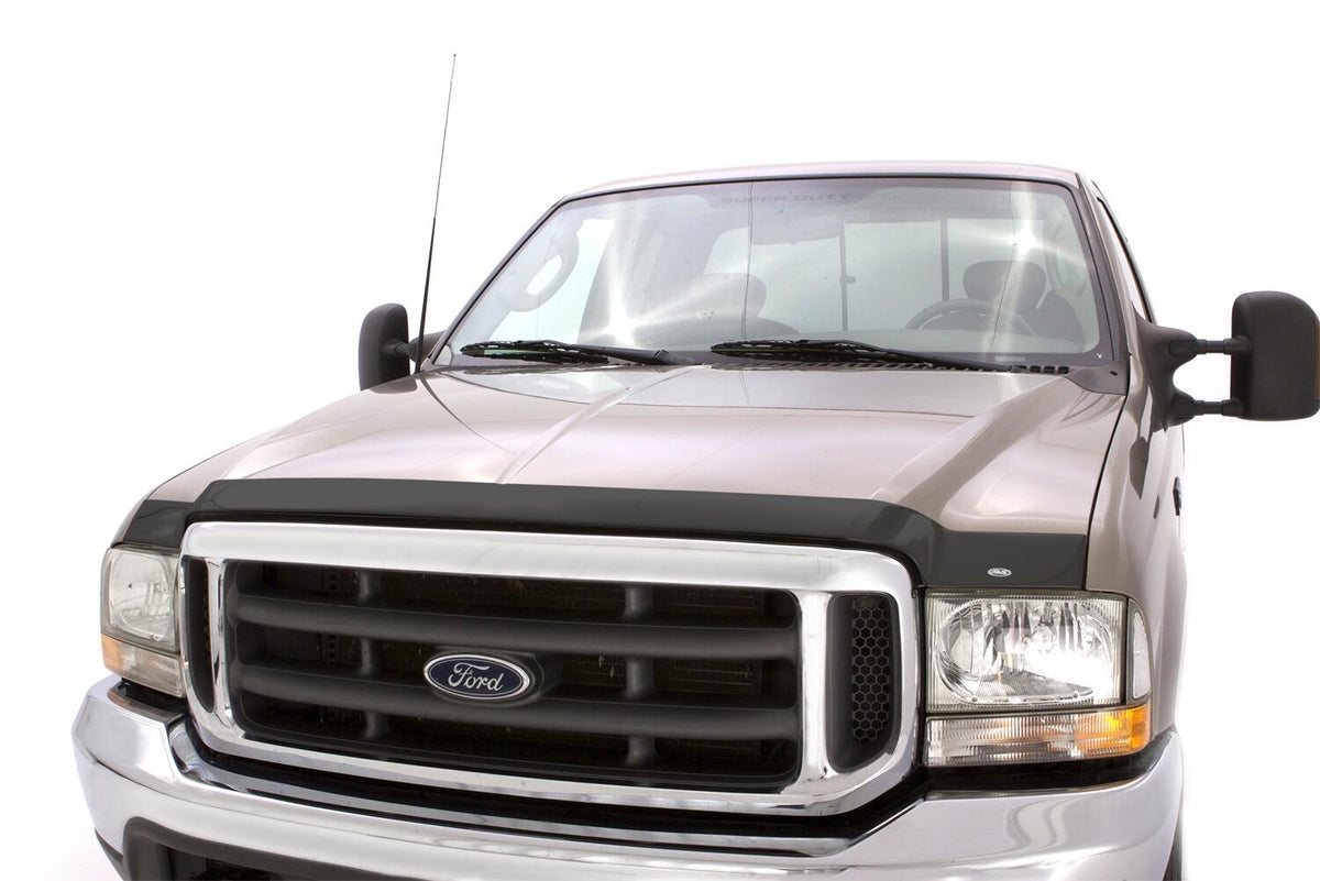 Aeroskin Hood Protector Flush Mount for 1999-2007 Ford F-250 and More Smoke AVS