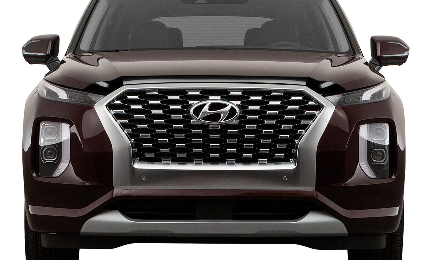 Aeroskin Hood Protector Flush Mount for 2020-2025 Hyundai Palisade Smoke AVS