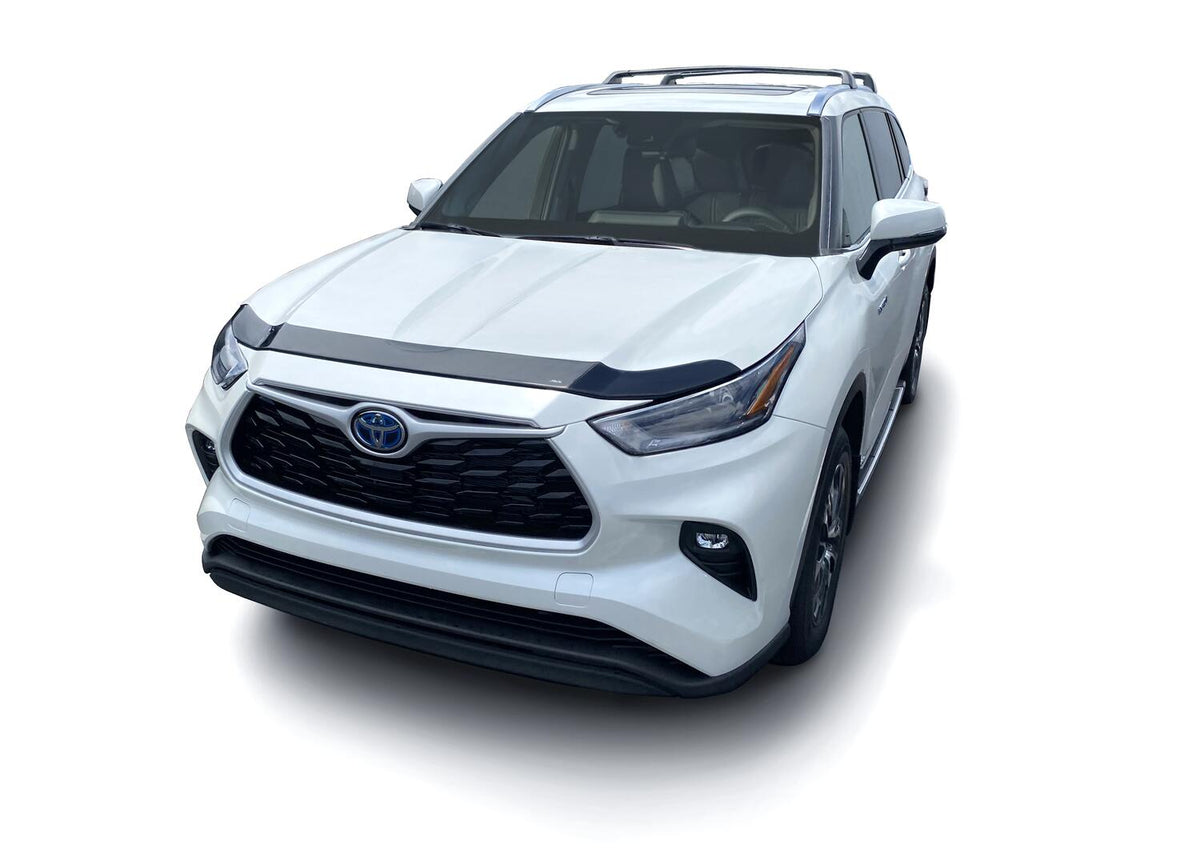 Aeroskin Hood Protector Flush Mount for 2020-2025 Toyota Highlander Smoke AVS