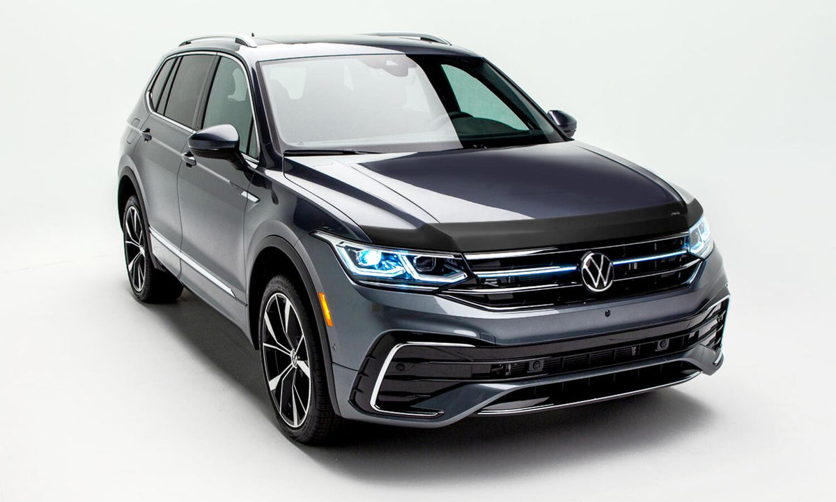 Aeroskin Hood Protector Flush Mount for 2018-2021 Volkswagen Tiguan Smoke AVS
