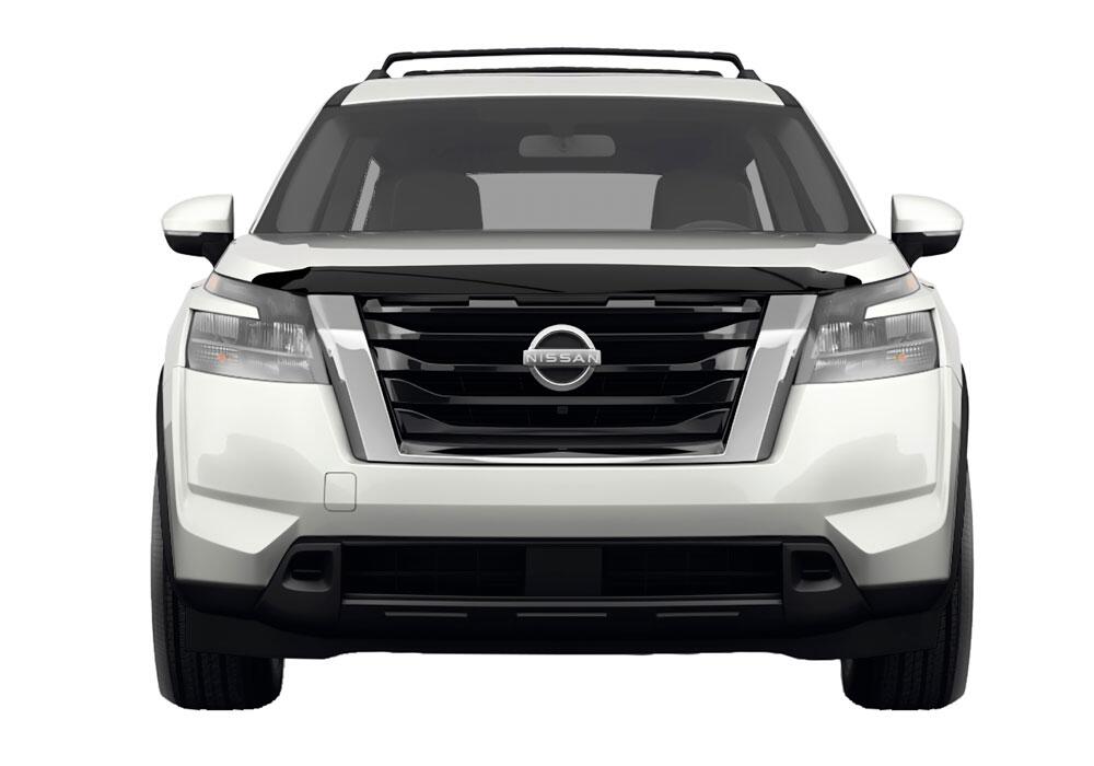 Aeroskin Hood Protector Flush Mount for 2022-2025 Nissan Pathfinder Smoke AVS