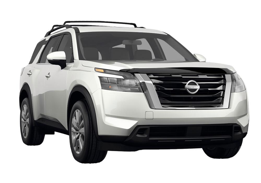 Aeroskin Hood Protector Flush Mount for 2022-2025 Nissan Pathfinder Smoke AVS
