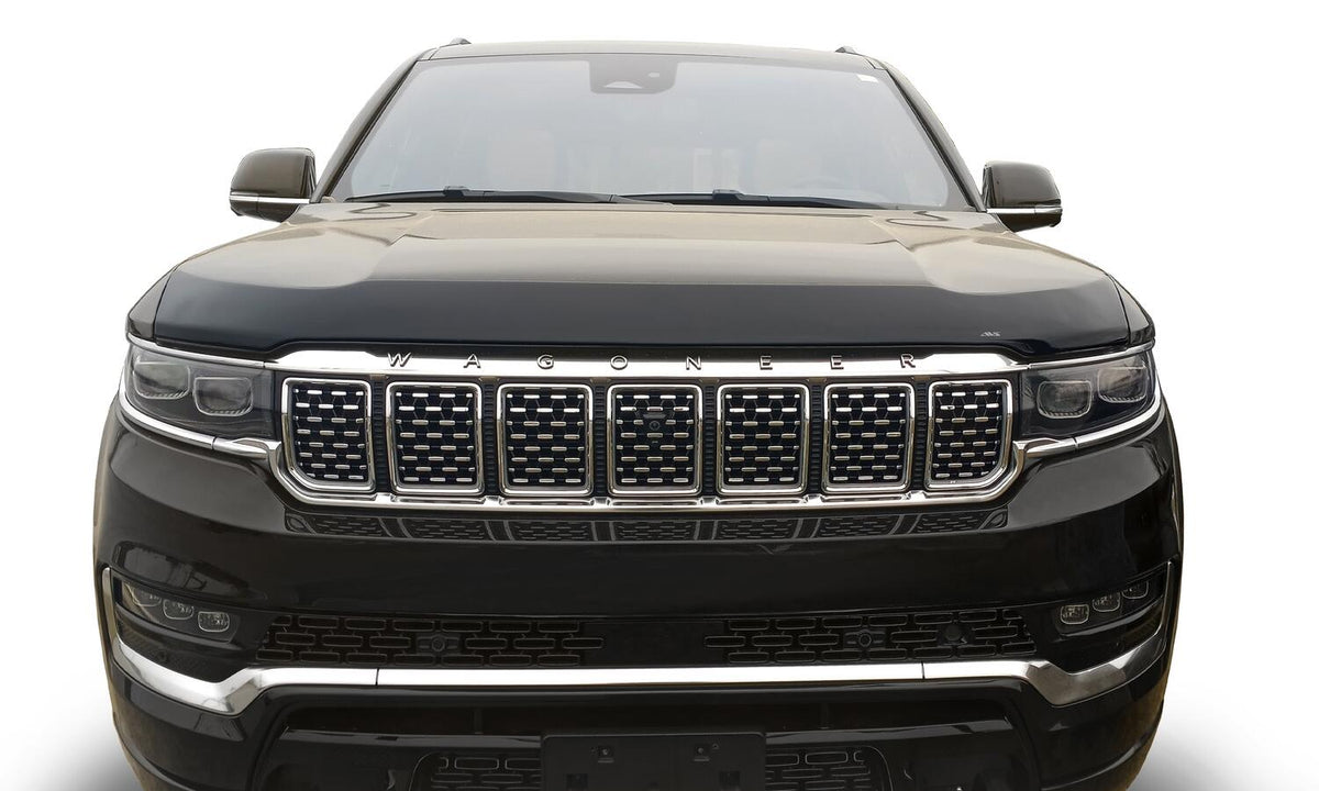 Aeroskin Hood Protector Flush Mount for 2022-2025 Jeep Grand Wagoneer Smoke AVS