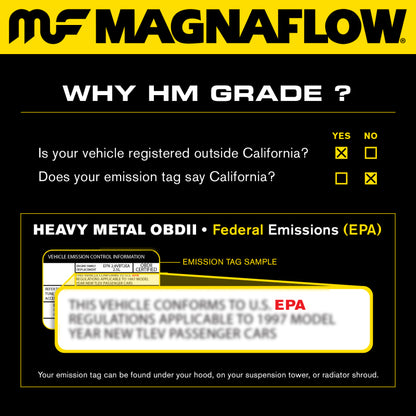 MagnaFlow Direct Fit Catalytic Converter MAXIMA- 04-05 6 3.5L