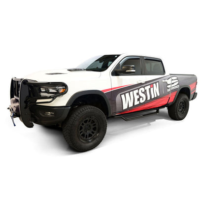 Westin 19-25 RAM 1500 CC (Excl. 1500 Classic) Outlaw Drop Running Boards - Tex. Blk