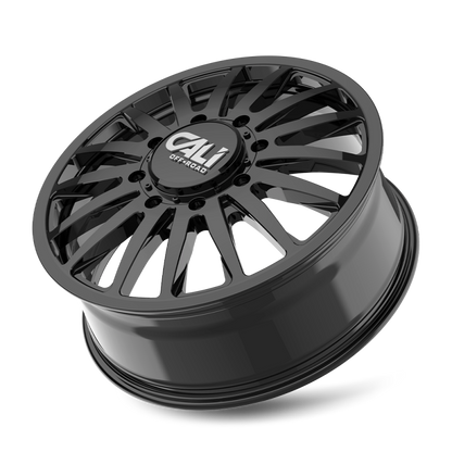 Cali Off-Road 9110D Summit Dually 22x8.25 / 8x165.1 BP / 115mm Offset / 121.3mm Hub Gls Blk Wheel