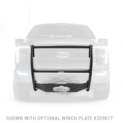 3100 Series StepGuard Center Grille Guard Only Textured Black 2018-2020 Ford F-150 Go Rhino
