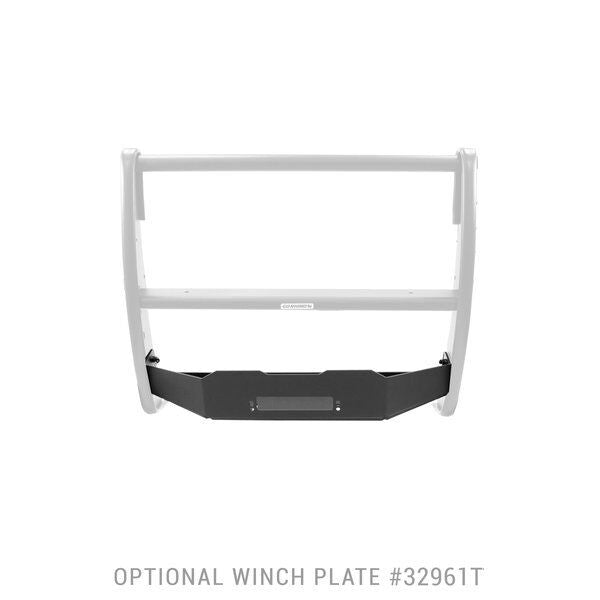 3100 Series StepGuard Center Grille Guard Only Textured Black 2018-2020 Ford F-150 Go Rhino