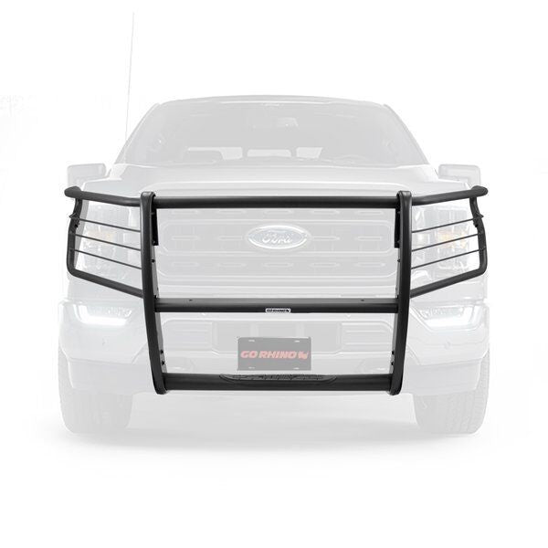3100 Series StepGuard with Brush Guards Textured Black 2021-2025 Ford F-150 Go Rhino