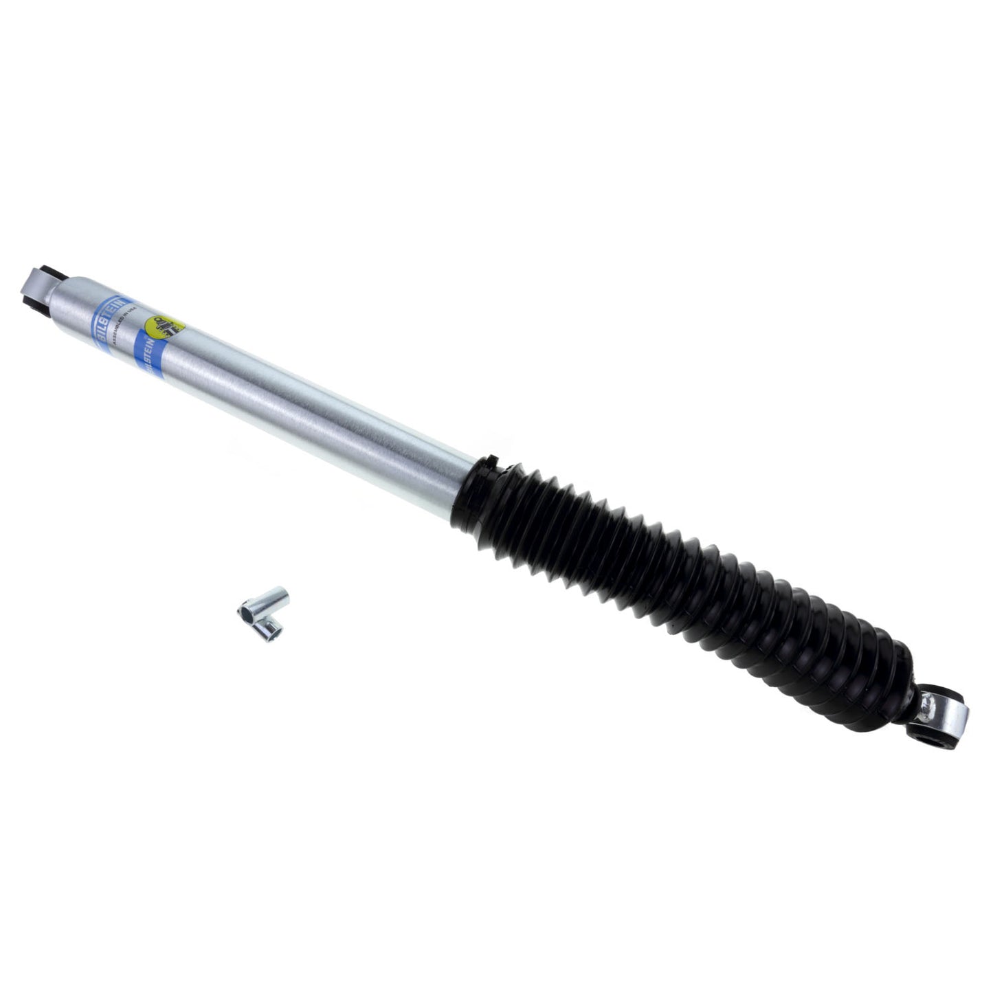 Suspension Shock Absorber Eye 5/8in/Eye 5/8in Zinc Plated Monotube Non-Adjustable Smooth Body (Non-Coilover) Collapsed Length 17.91 Black Bellows Boot B8 5165 Bilstein
