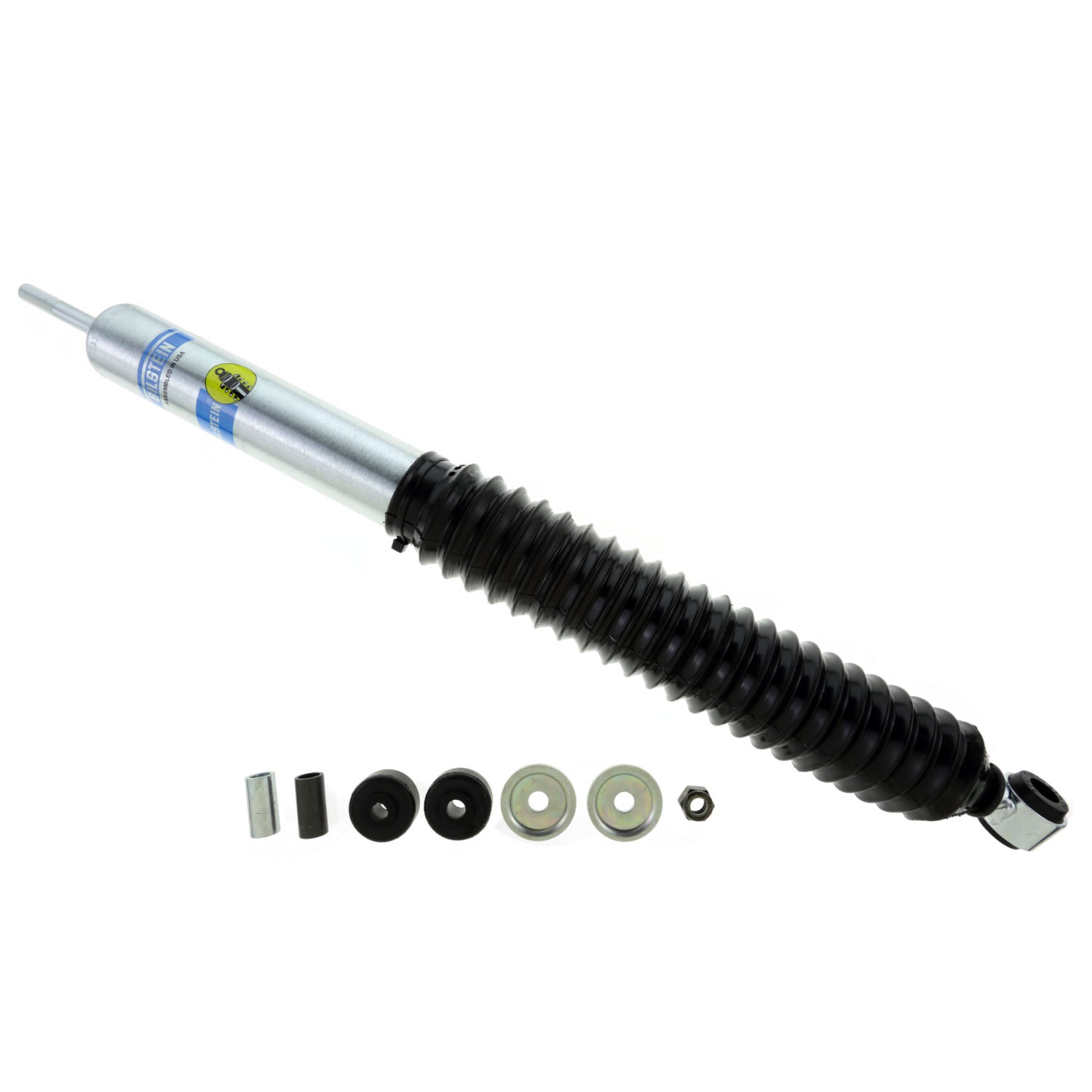 Suspension Shock Absorber Eye 5/8in/Stem Zinc Plated Monotube Non-Adjustable Smooth Body (Non-Coilover) Collapsed Length 15.01 B8 5125 Bilstein